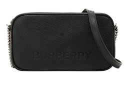 Long Camera Bag, Leather, Black, 6ARE, DB, 3*